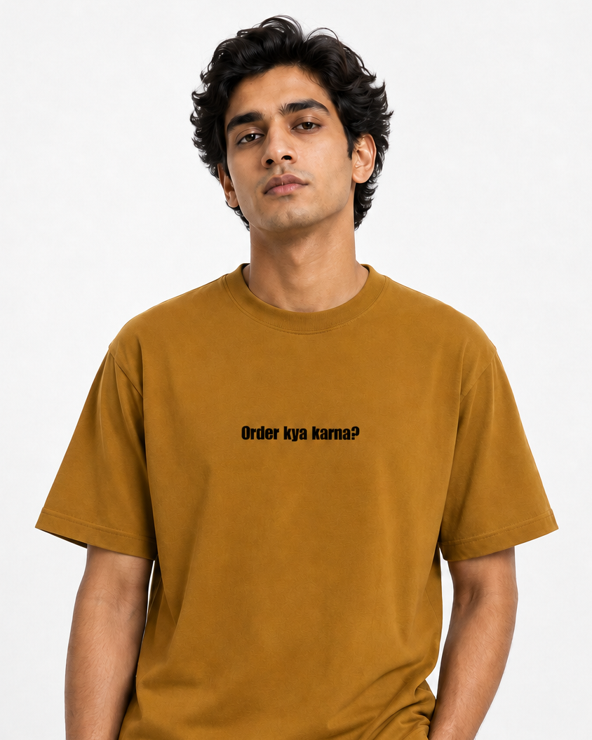 Sunday Biryani Order Hindi Unisex Classic Crew T-Shirt
