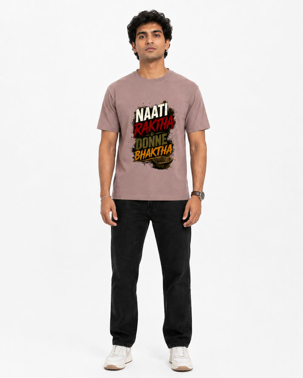Donne Bhaktha Kannada Unisex Classic Crew T-Shirt
