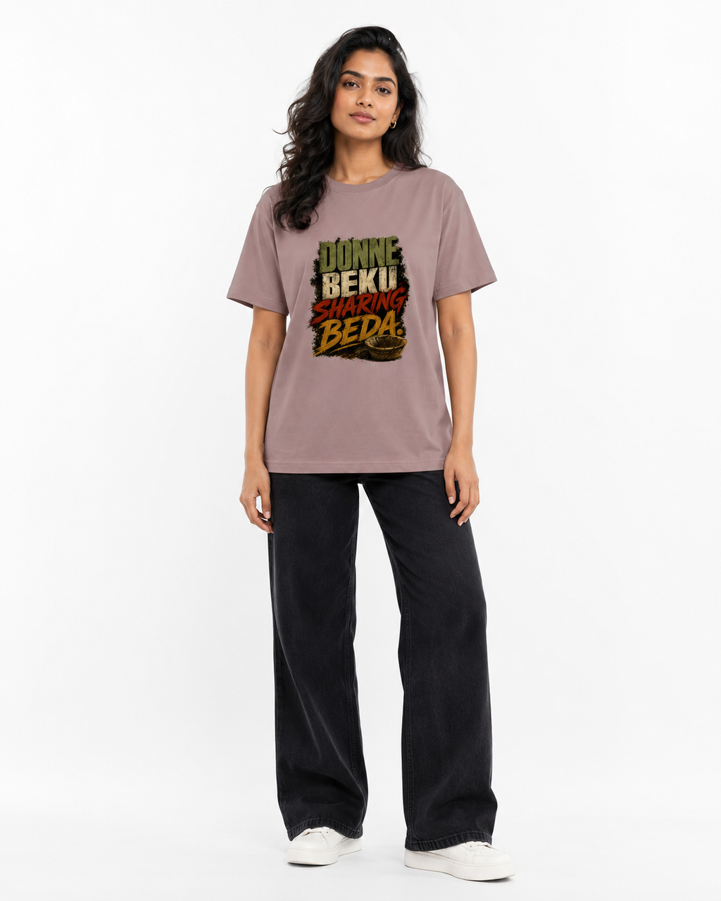 Donne sharing beda Kannada Unisex Classic Crew T-Shirt