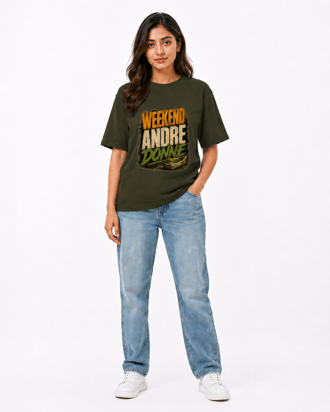 Donne Weekend Kannada Unisex Classic Crew T-Shirt