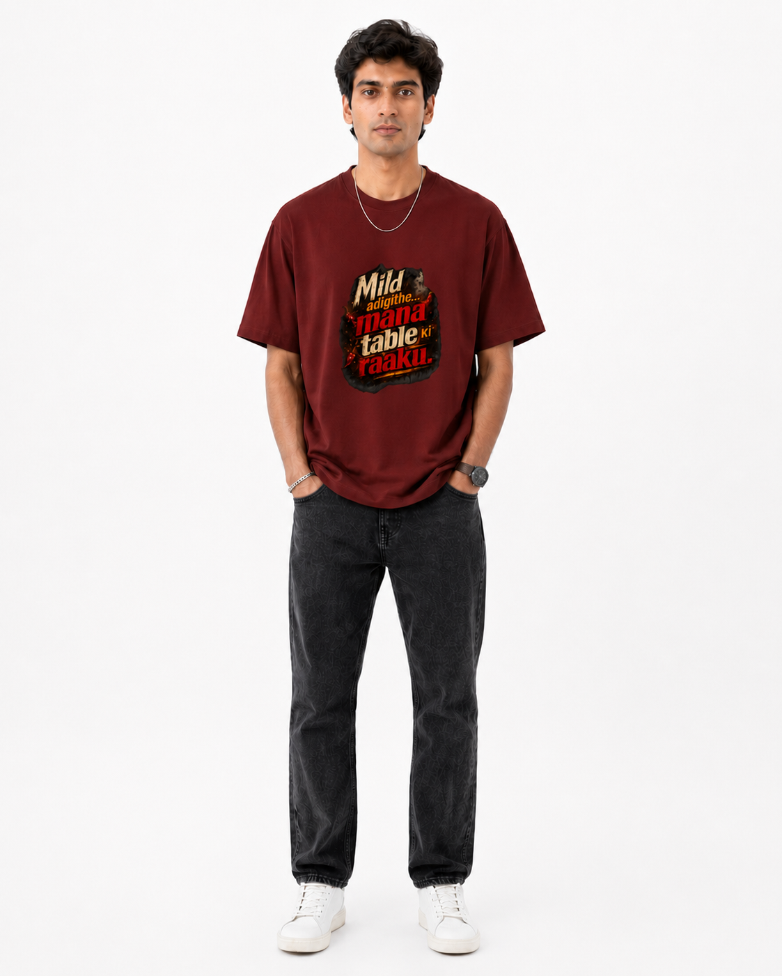 Spicy Biryani Telugu Unisex Classic Crew T-Shirt