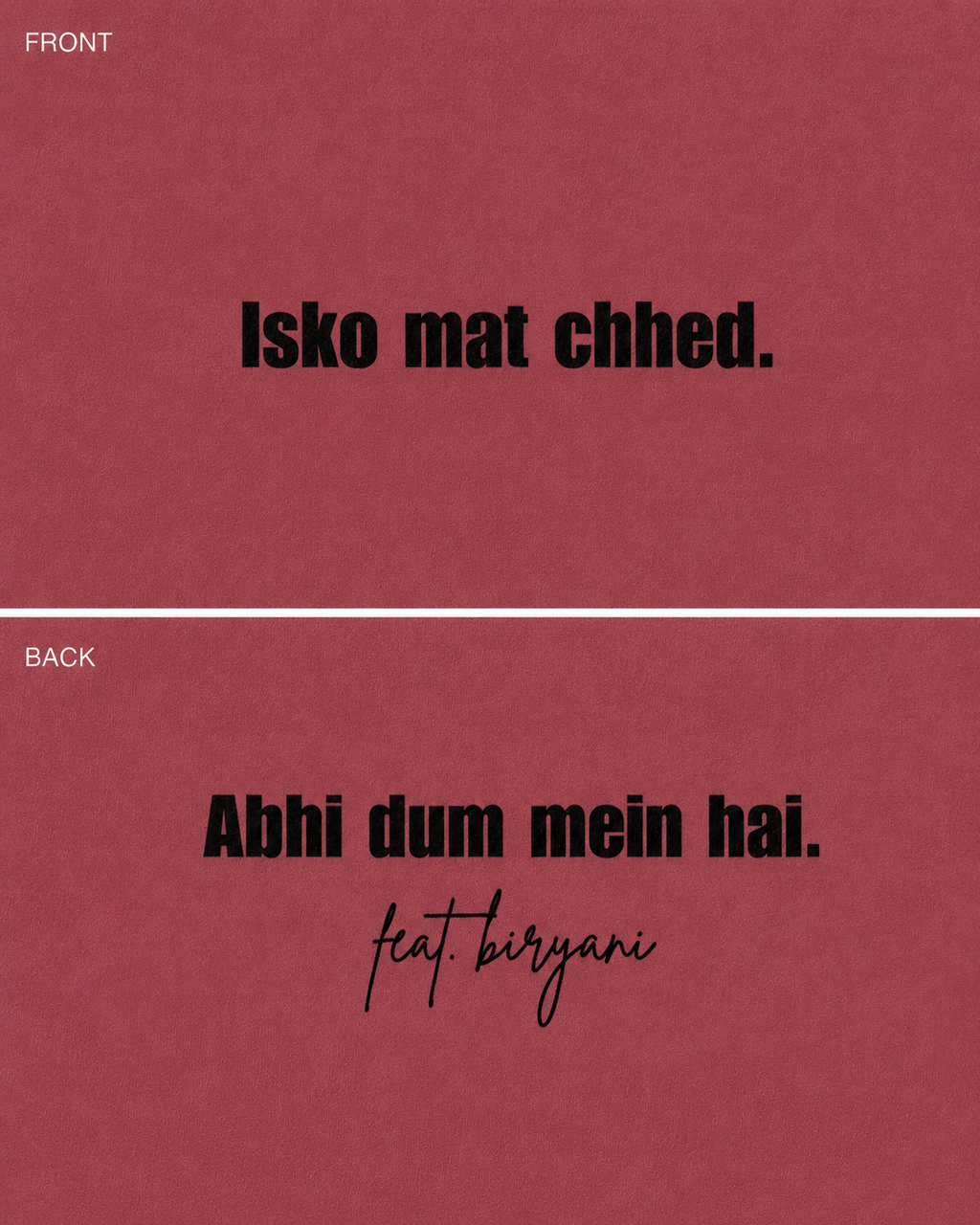DND Dum Hindi Unisex Classic Crew T-Shirt