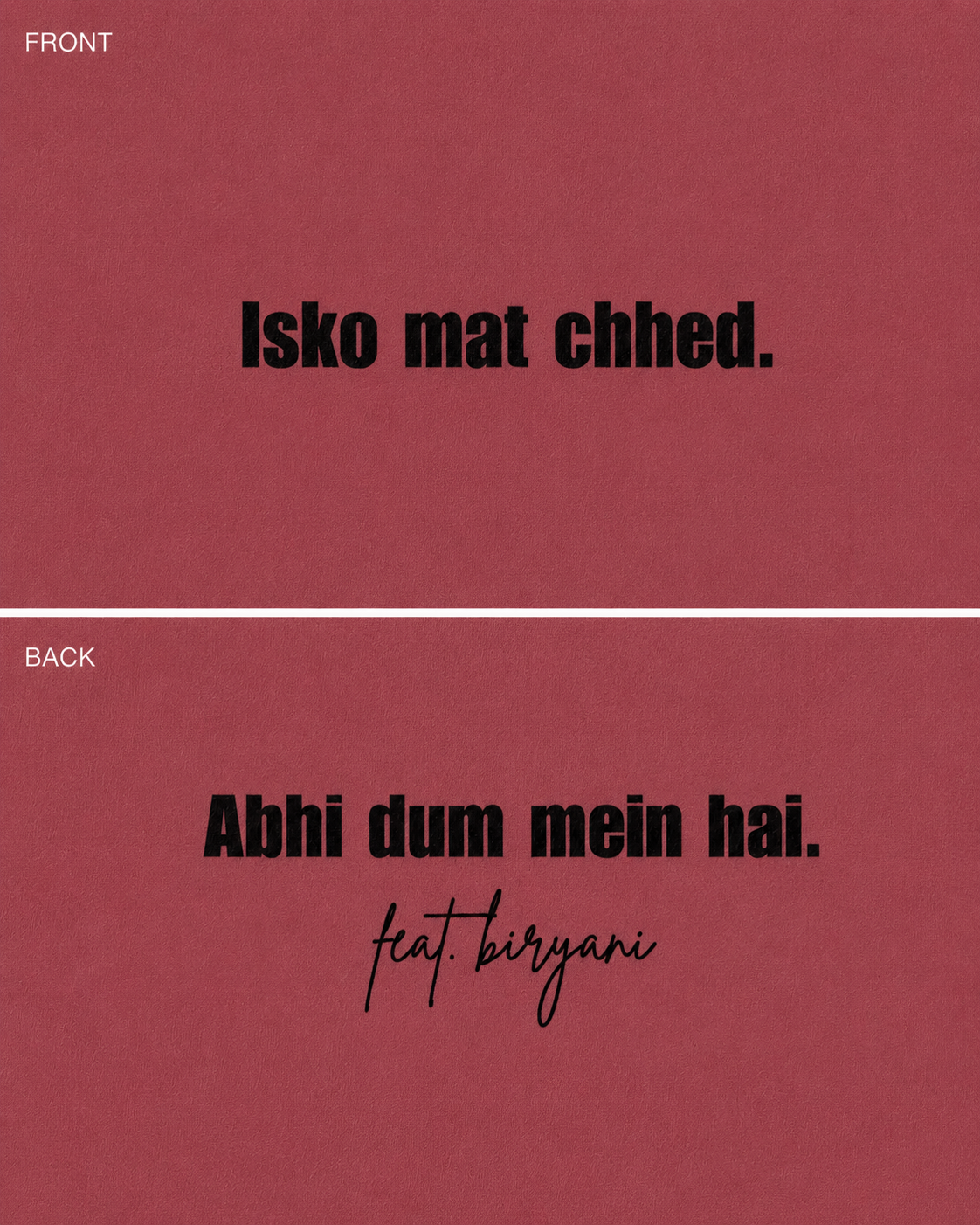 DND Dum Hindi Unisex Classic Crew T-Shirt
