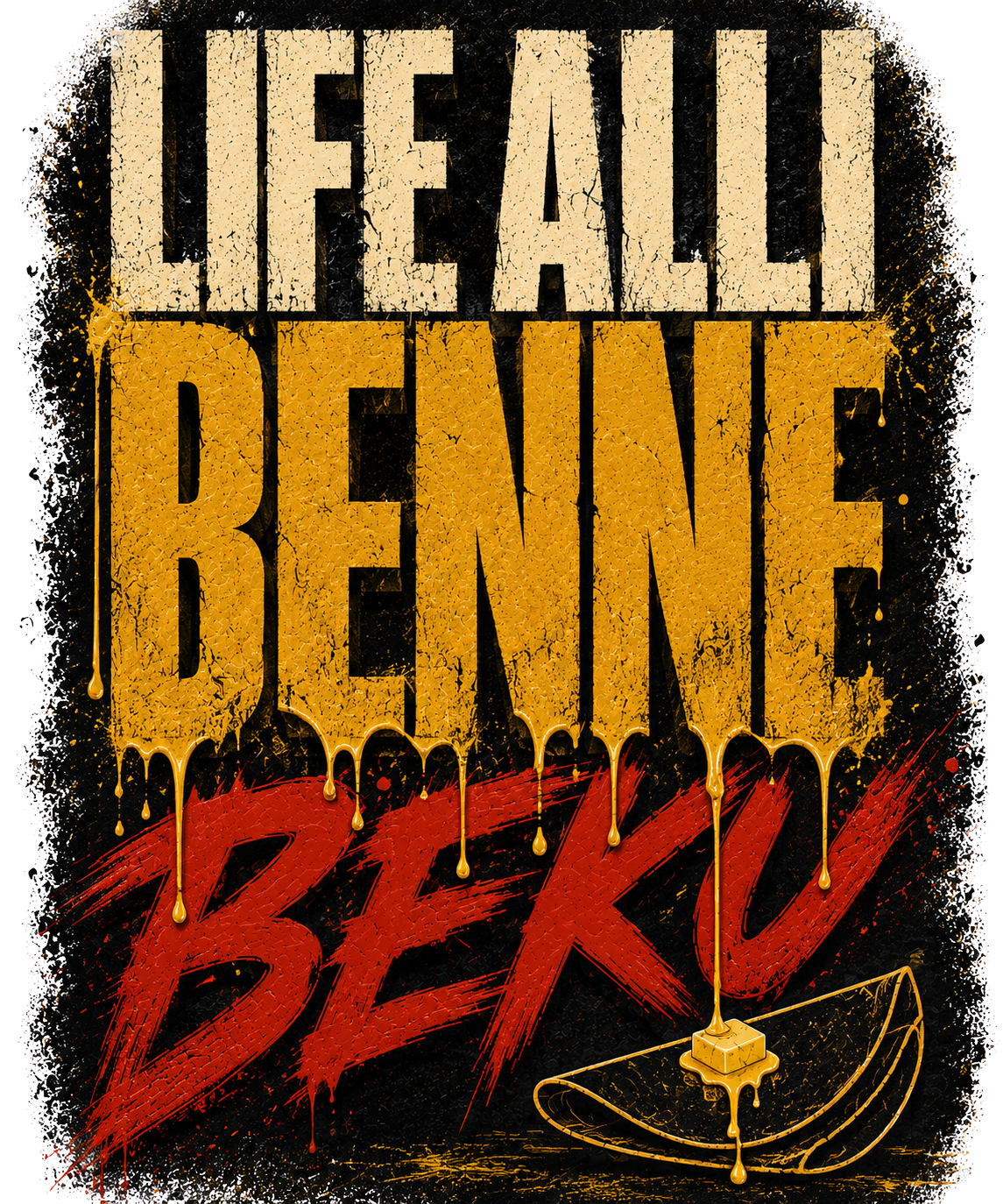 Life of Benne Kannada Unisex Oversized Classic T-Shirt