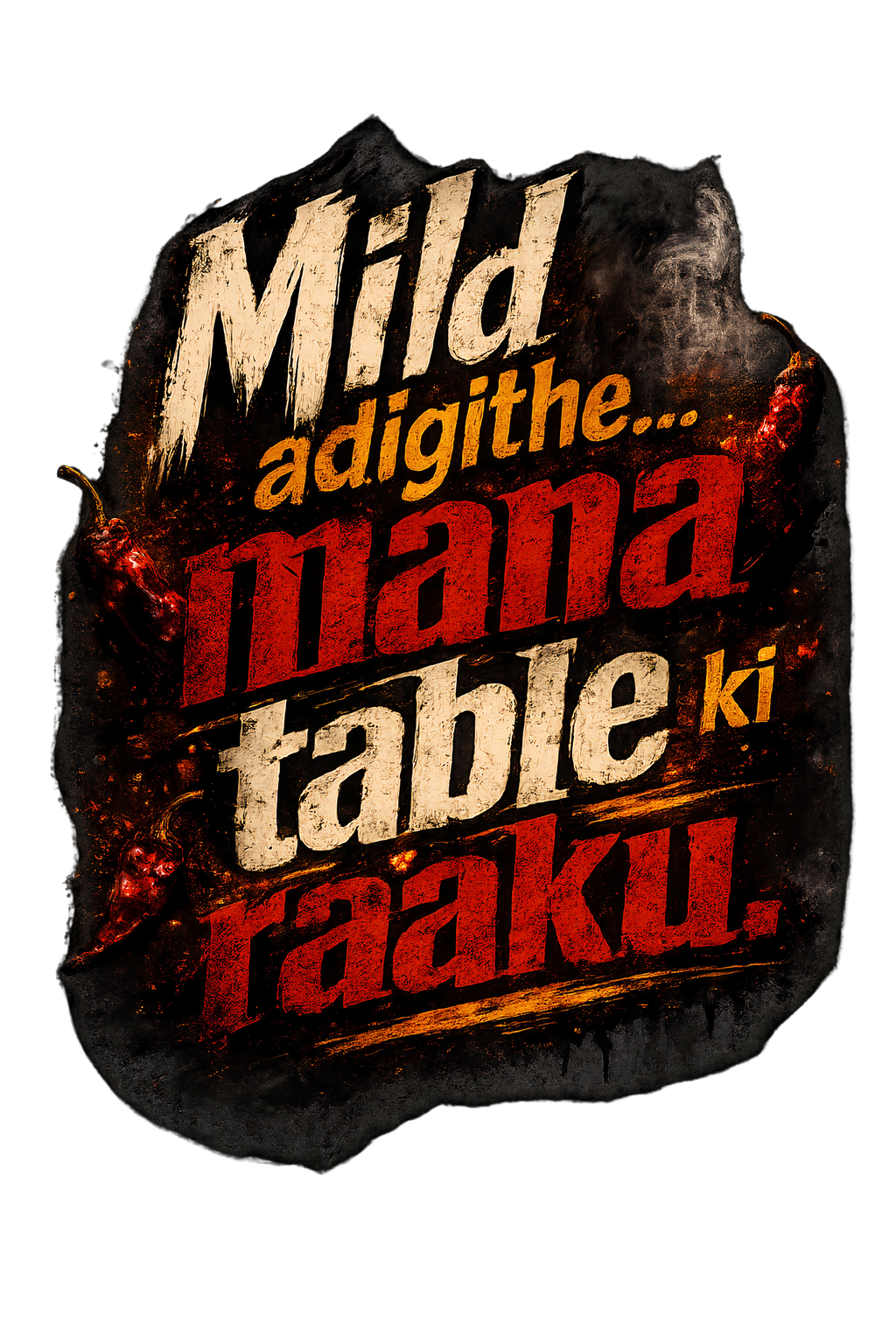 Spicy Biryani Telugu Unisex Oversized Classic T-Shirt