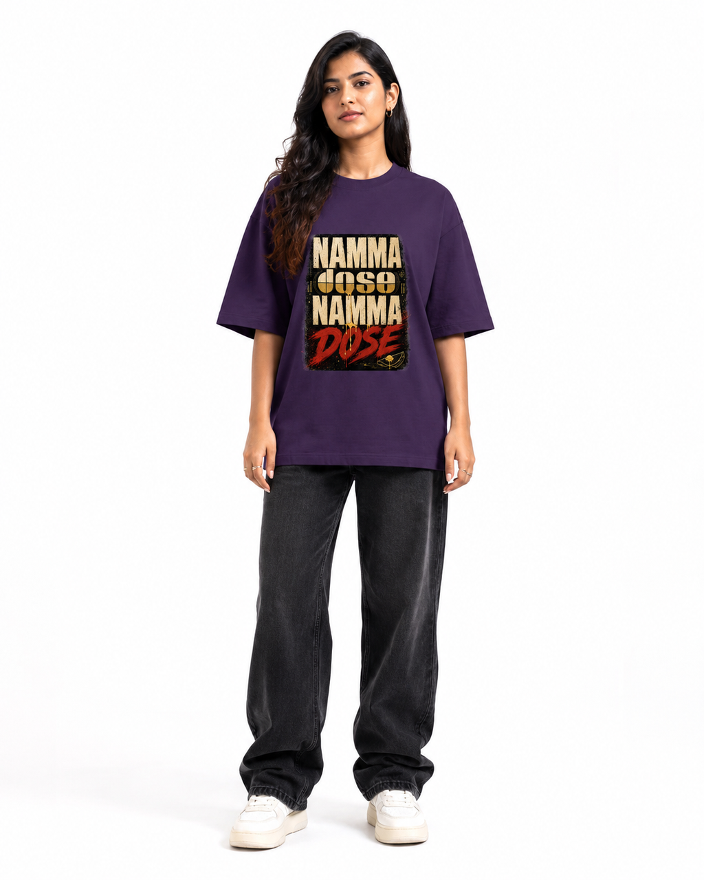 Namma dose Kannada Unisex Oversized Classic T-Shirt