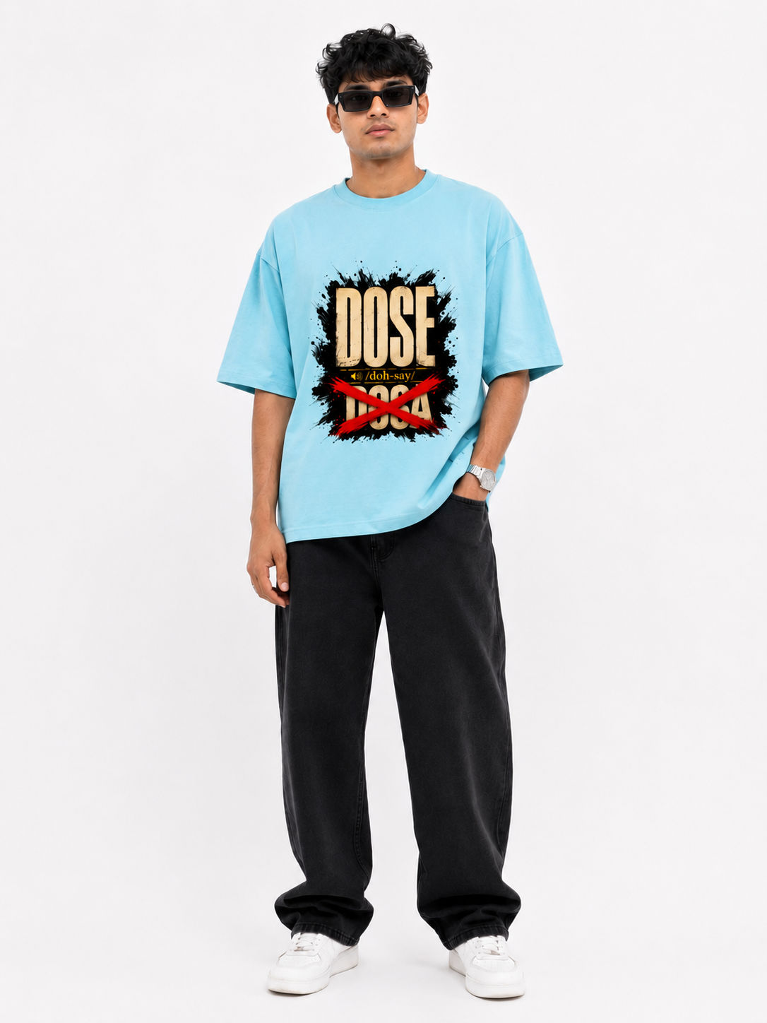 Dose Approved Kannada Unisex Oversized Classic T-Shirt