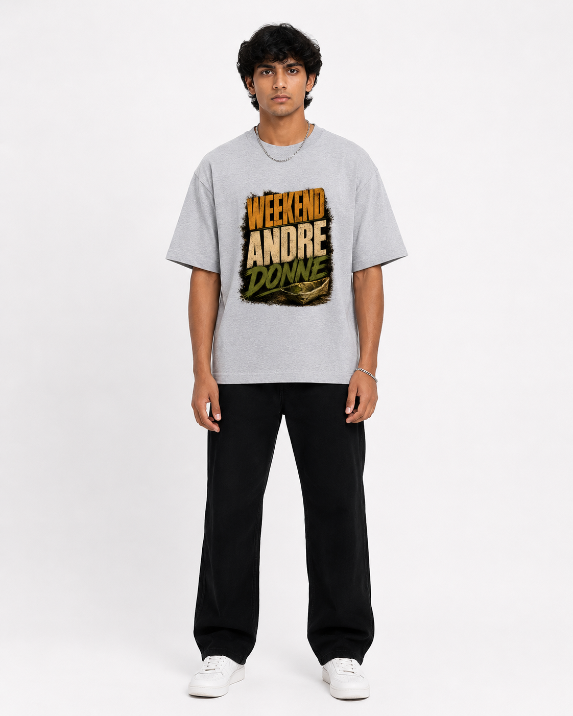 Donne Weekend Kannada Unisex Oversized Classic T-Shirt