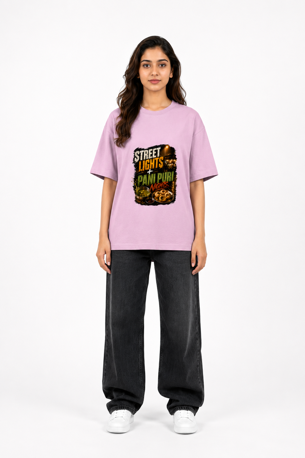 Late night pani puri Unisex Oversized Classic T-Shirt