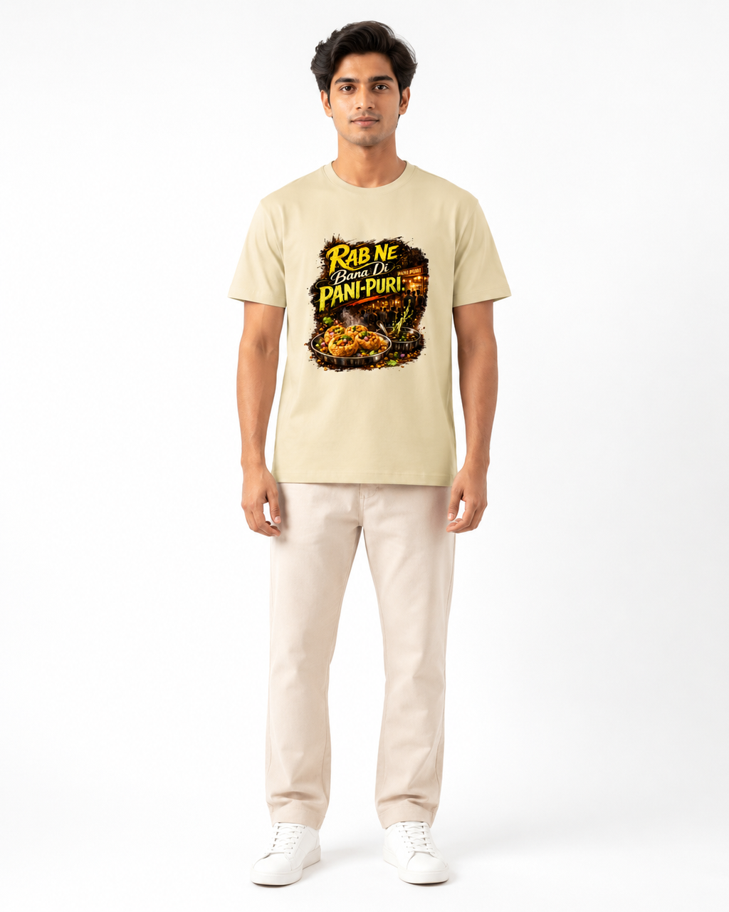 Rab ne bana di Hindi Unisex Supima T-Shirt