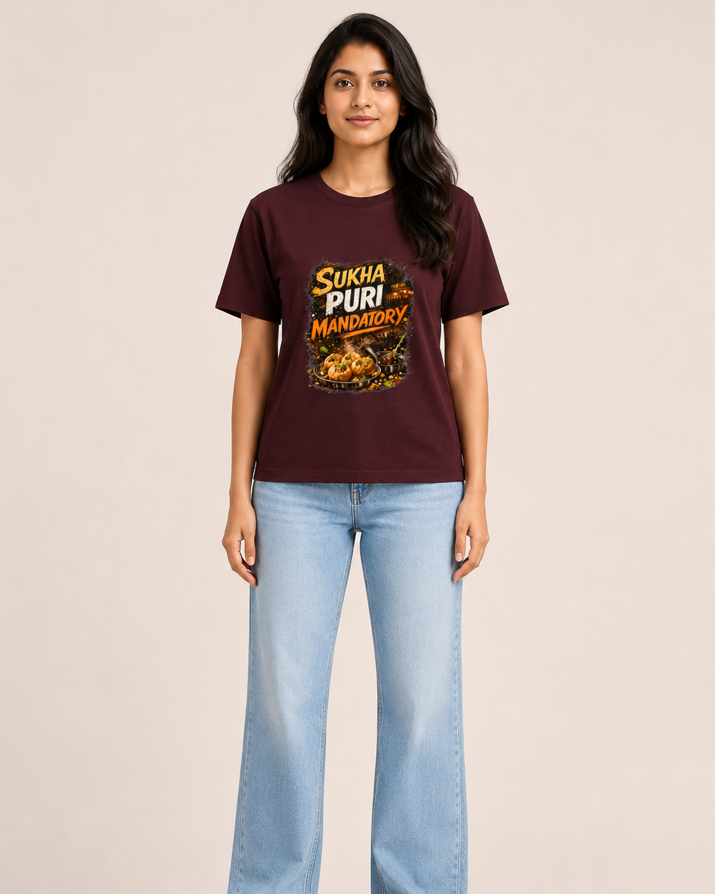 Sukha Puri Mandatory Hindi Unisex Supima T-Shirt
