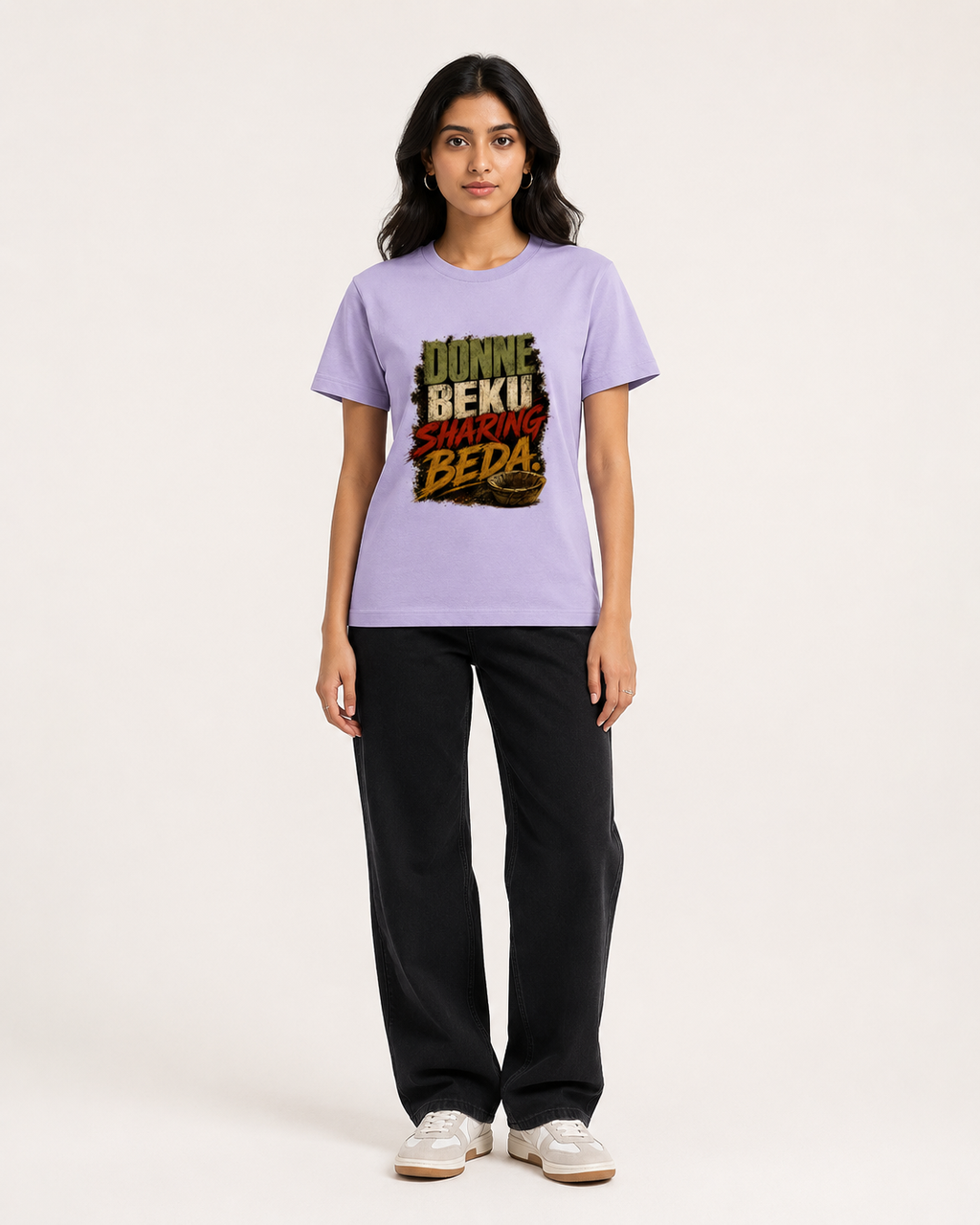 Donne sharing beda Kannada Unisex Supima T-Shirt