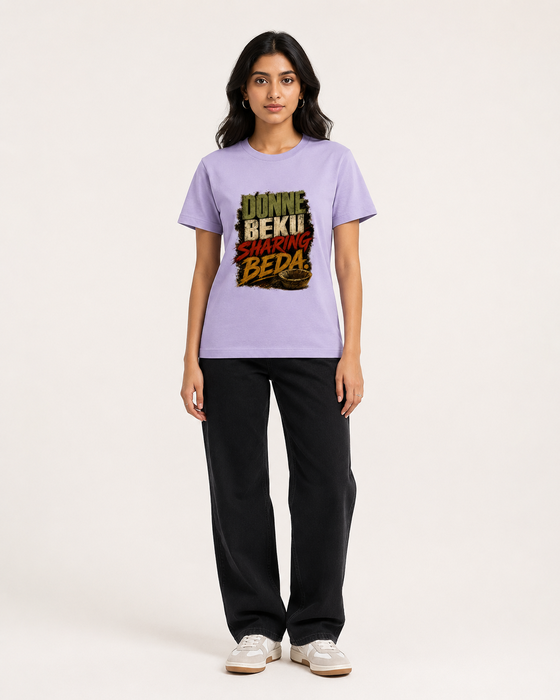Donne sharing beda Kannada Unisex Supima T-Shirt