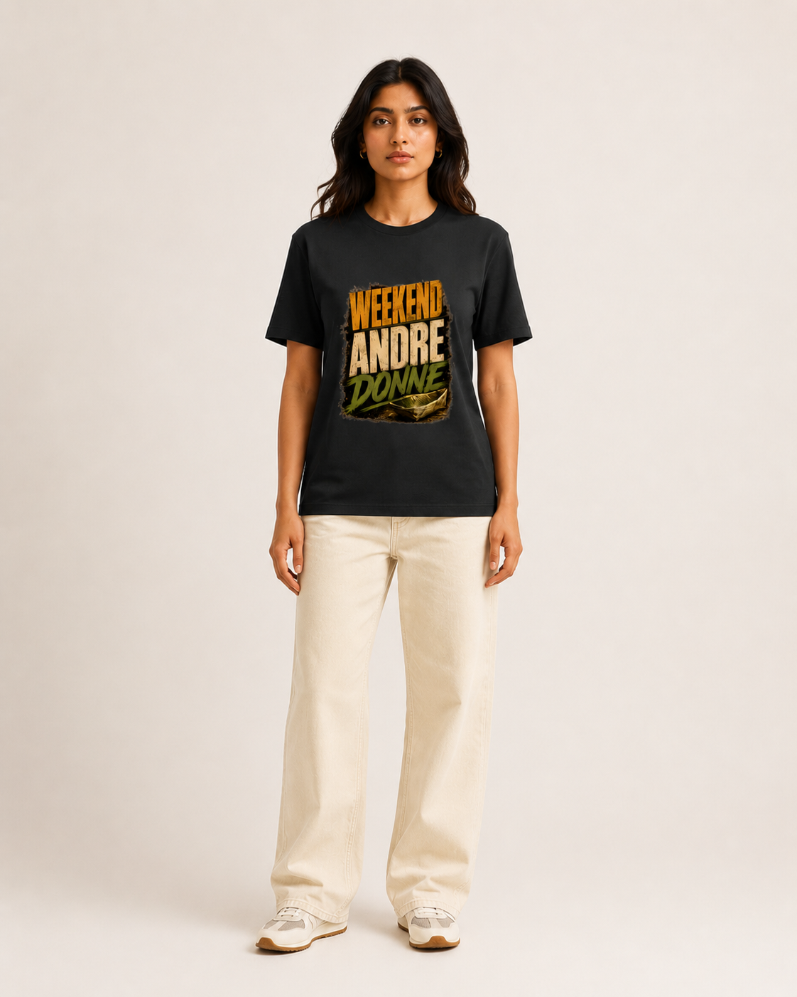Donne Weekend Kannada Unisex Supima T-Shirt