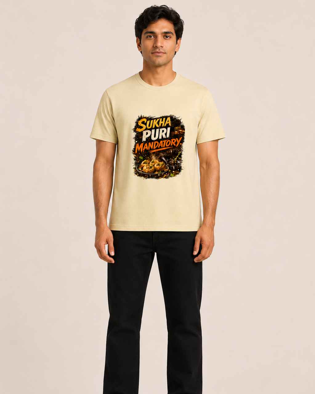 Sukha Puri Mandatory Hindi Unisex Supima T-Shirt