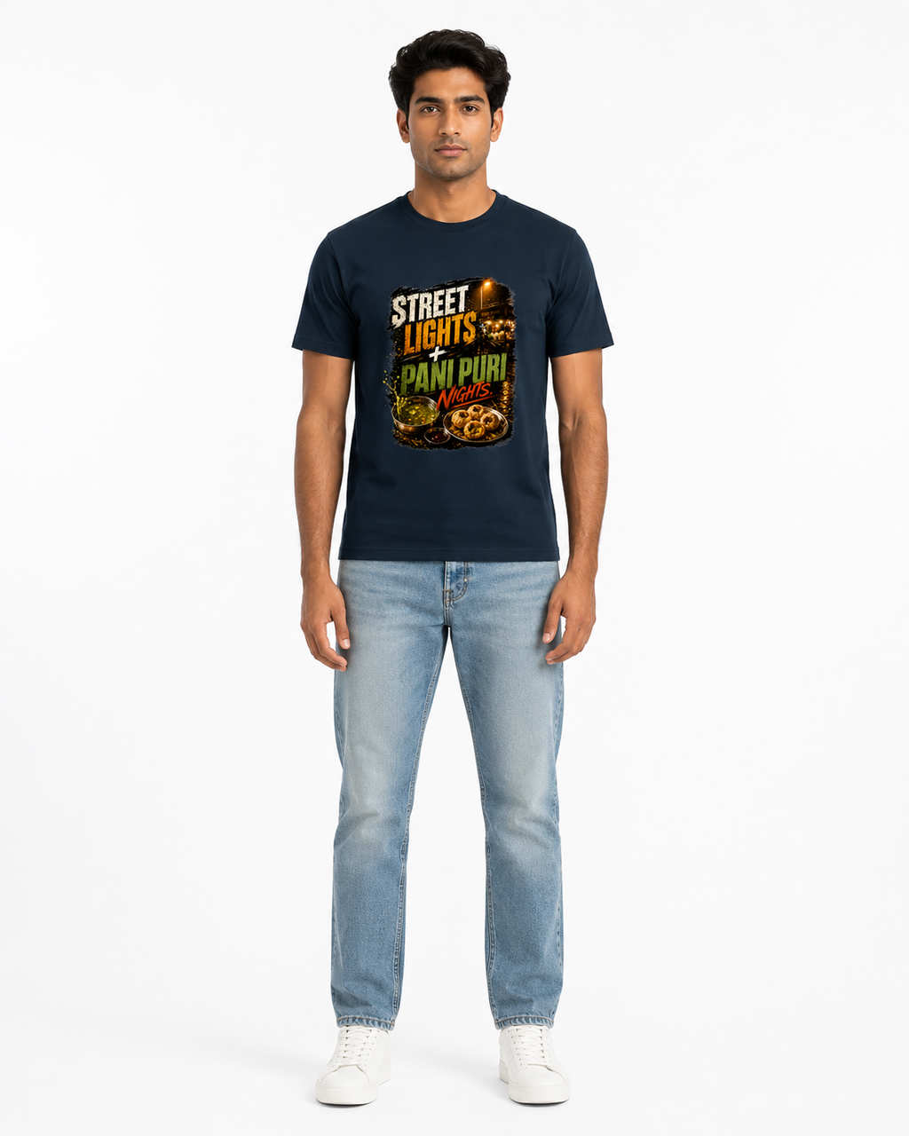 Late night pani puri Unisex Supima T-Shirt
