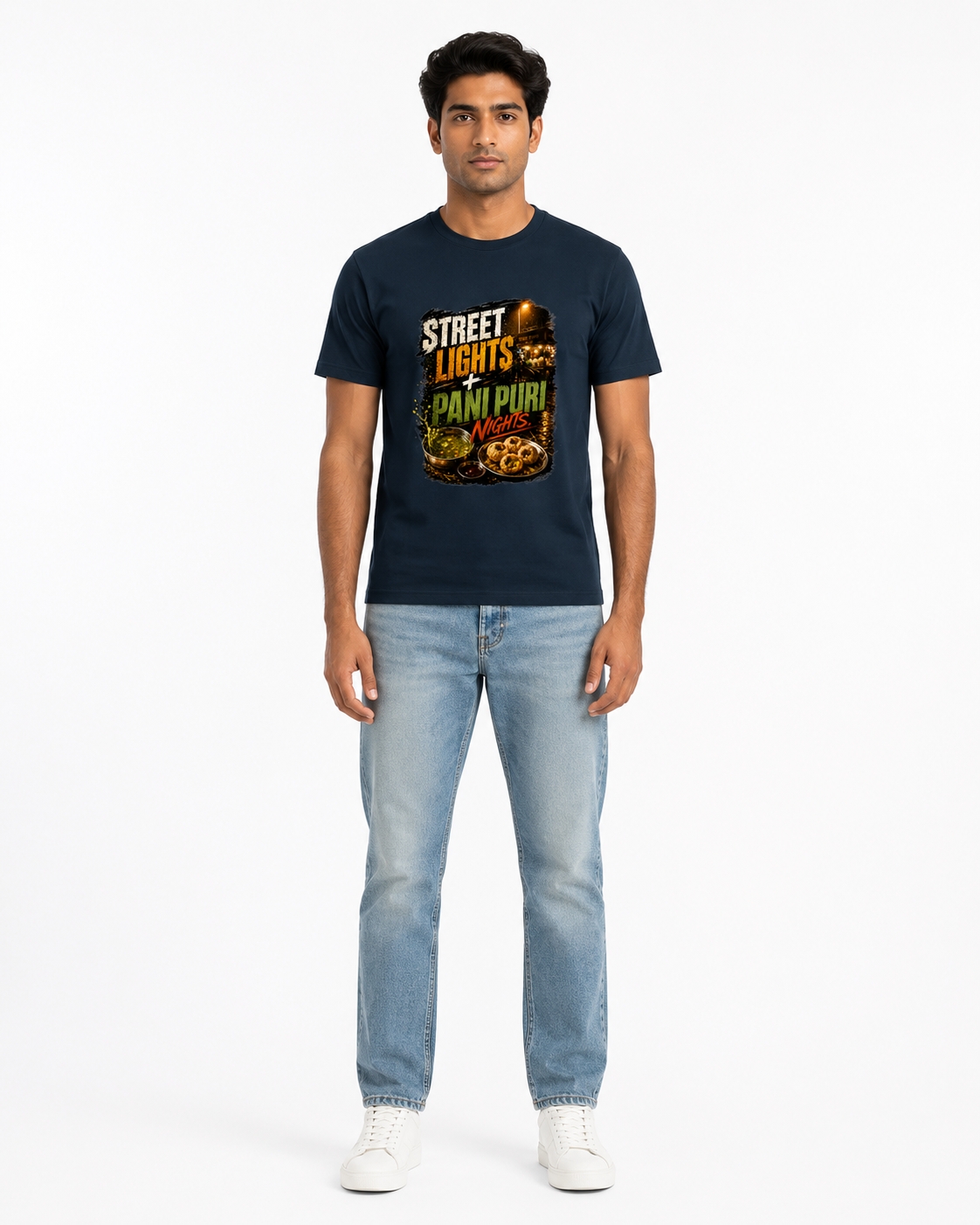 Late night pani puri Unisex Supima T-Shirt