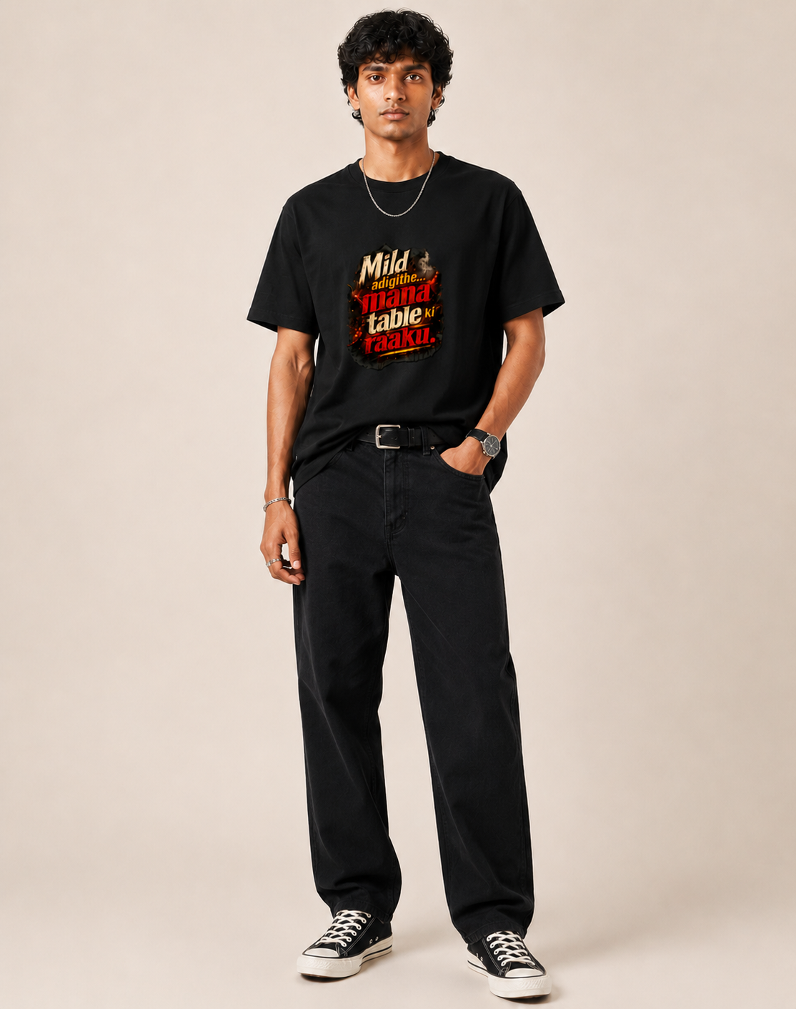 Spicy Biryani Telugu Unisex Supima T-Shirt