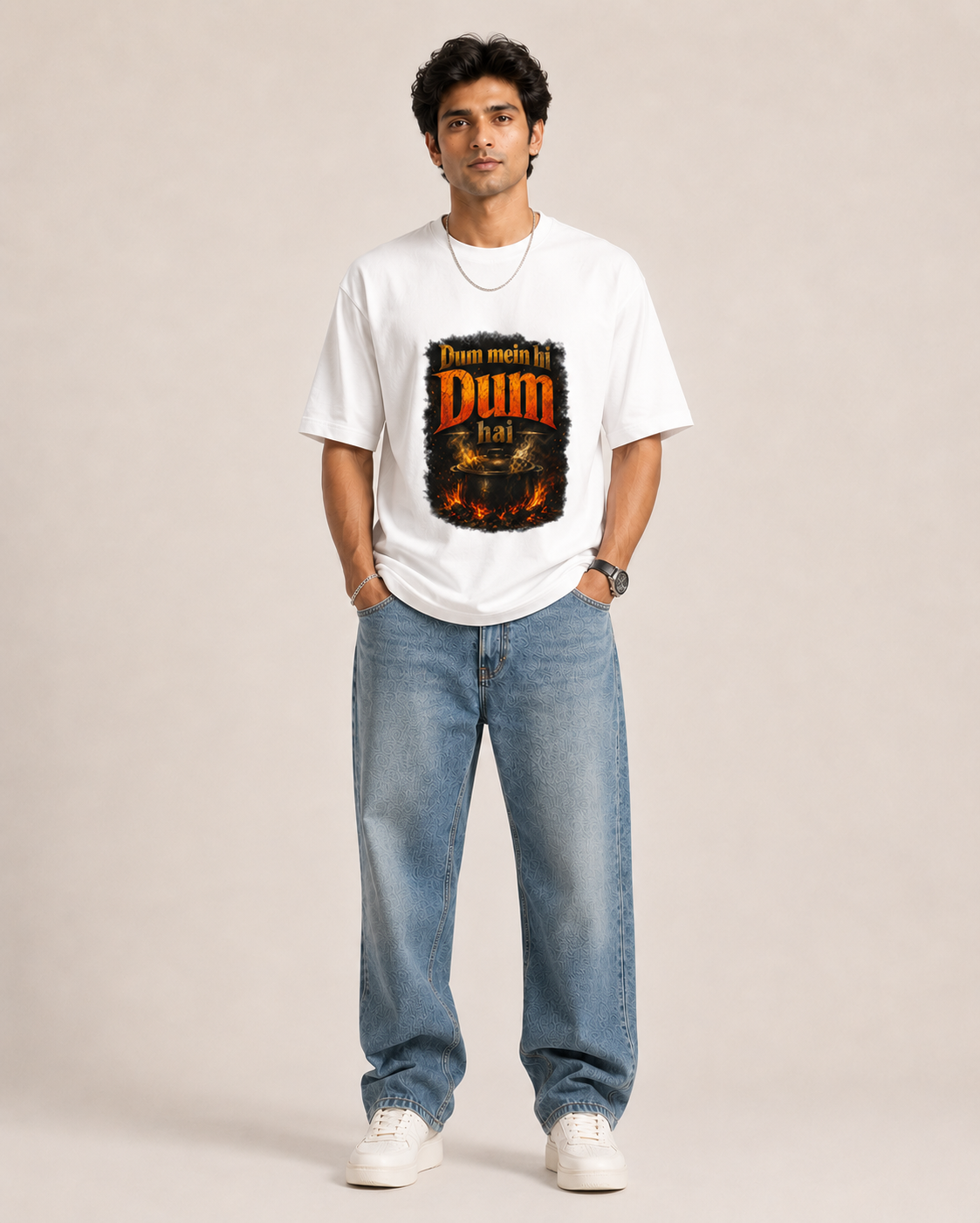 Dum Theory Hindi Unisex Supima T-Shirt