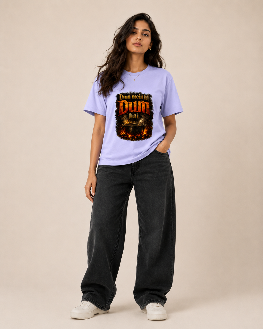 Dum Theory Hindi Unisex Supima T-Shirt