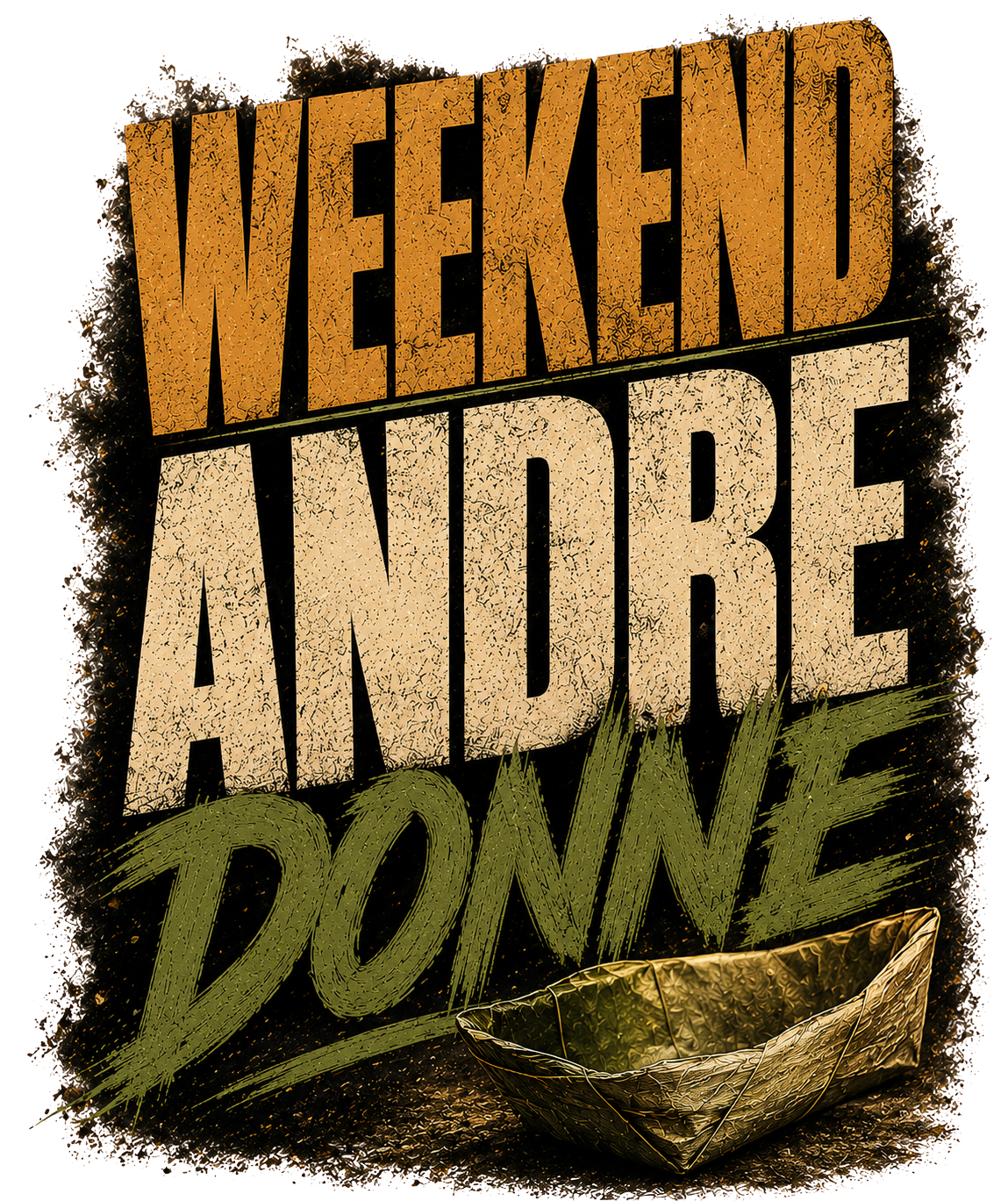 Donne Weekend Kannada Unisex Classic Crew T-Shirt